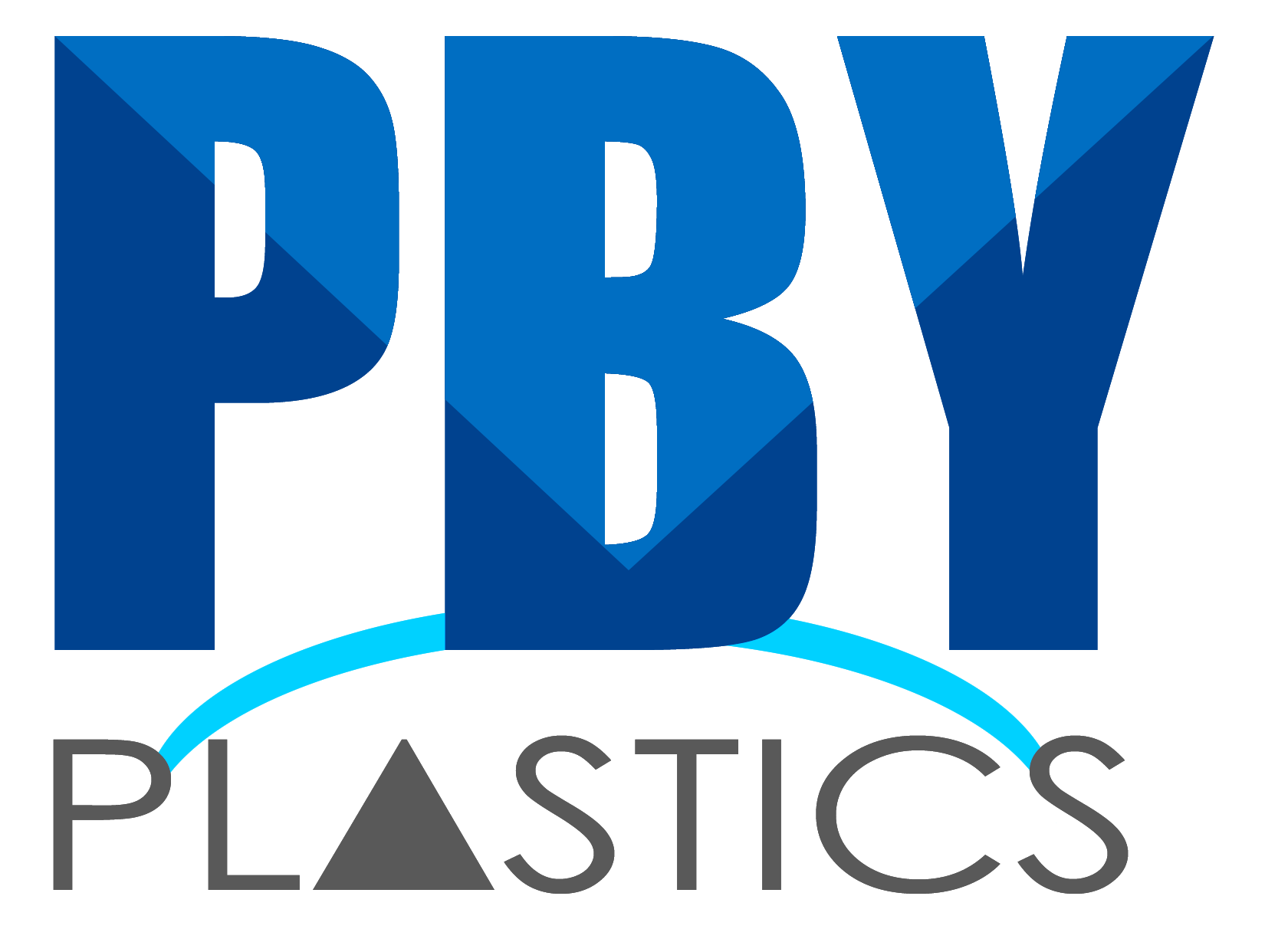 clear image of the PBY Plastics logo