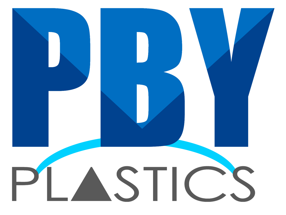 clear image of the PBY Plastics logo