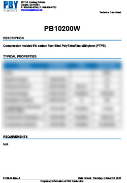 PB102000W 5 Data Sheet