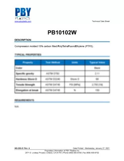 PB10102W Data Sheet