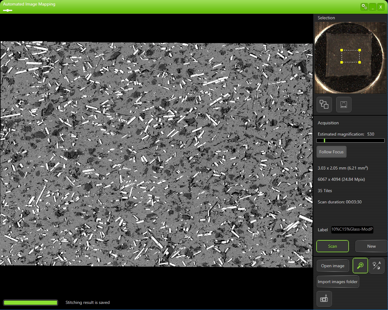 SEM and EDS Elemental Analysis